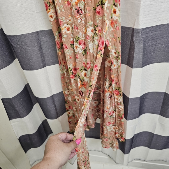 Lulus Everlasting Bliss Blush Floral Maxi Dress - Picture 4 of 10